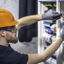 Image fiche métier électricien bâtiment